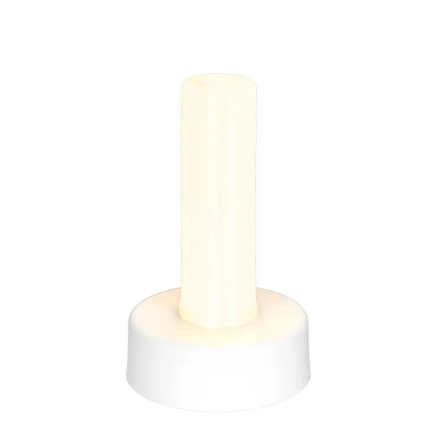 LED-Säule, warmweißes Licht, 13cm hoch, inkl. Timer