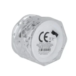 LED-Teelichter, Ø4cm, 5cm hoch, facettiert, kaltweiß, 12 Stück