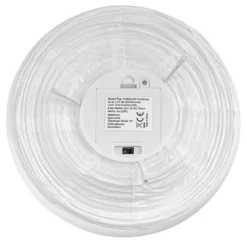 LED-Tischlampe, aus Papier, 21,5cm hoch, mit Timer-Funktion