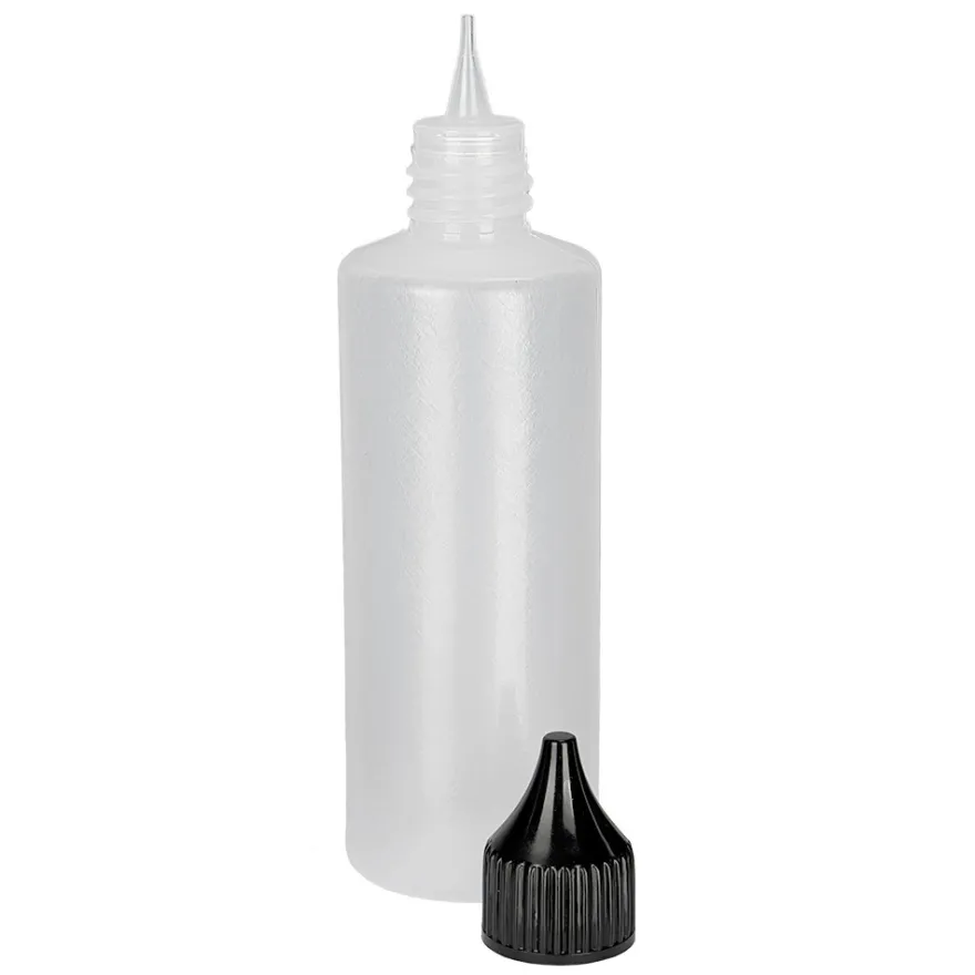 Leerflaschen, für je 90 ml Inhalt, Ø 3,7cm, 12,5 cm hoch, 4 Stück