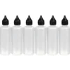 Leerflaschen, für je 90 ml Inhalt, Ø 3,7cm, 12,5 cm hoch, 6 Stück