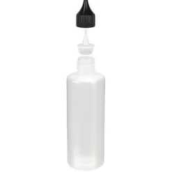 Leerflaschen, für je 90 ml Inhalt, Ø 3,7cm, 12,5 cm hoch, 6 Stück