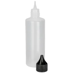 Leerflaschen, für je 90 ml Inhalt, Ø 3,7cm, 12,5 cm hoch, 6 Stück