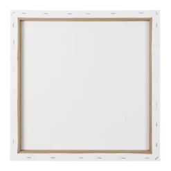 Leinwand auf Keilrahmen, 40cm x 40cm, 390g/m², weiß, 2 Stück