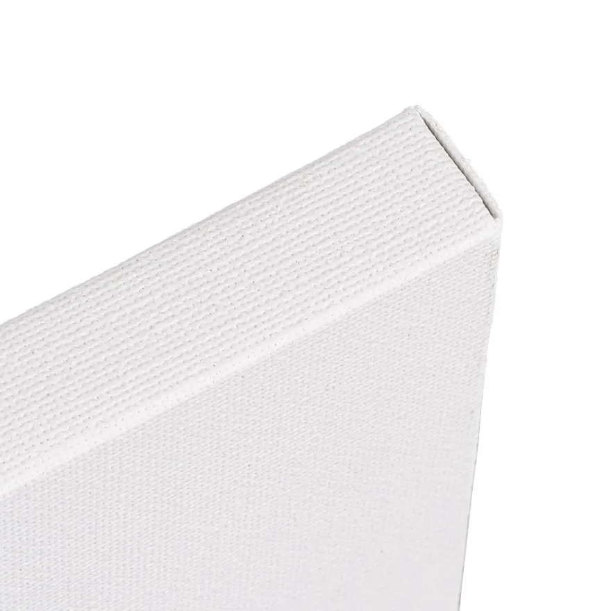 Leinwand auf Keilrahmen, 20cm x 40cm, 390g/m², weiß, 2 Stück
