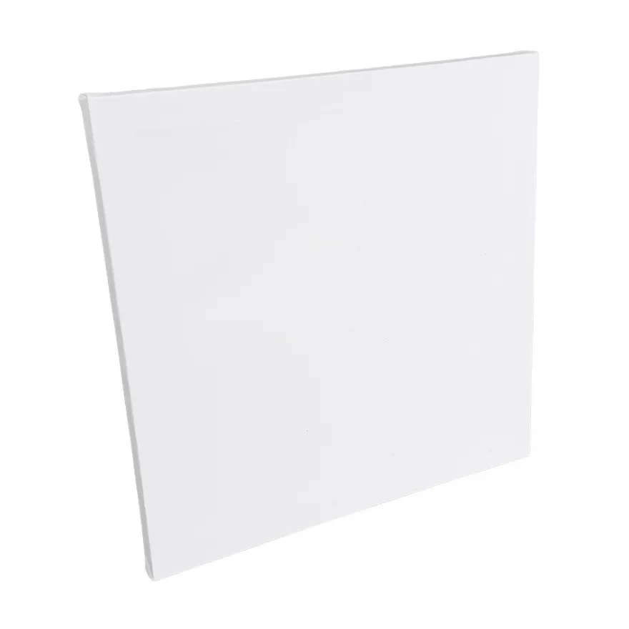 Leinwand auf Keilrahmen, 30cm x 30cm, 390g/m², weiß, 2 Stück