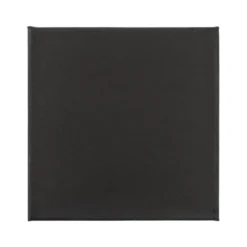 Leinwand auf Keilrahmen, 20cm x 20cm, 280g/m², schwarz