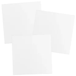 Leinwand auf Keilrahmen, 30cm x 30cm, 280g/m², weiß, 3 Stück