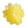 Lichteffekt-Blume, Diamant-Effekt, Ø6cm, gelb, 10er Set