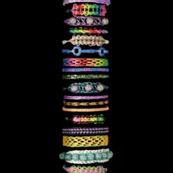 Loom-Karabinerhaken aus Kunststoff, 10mm, transparent, 50 Stück