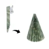 Magnet-Falt-Tanne, Design 3, Ø8,5cm, 12,5cm hoch, 180g/m², inkl. Tannenspitze