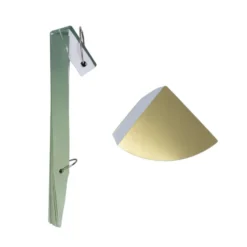 Magnet-Falt-Tanne, Design 4, Ø9,5cm, 17cm hoch, 180g/m², inkl. Tannenspitze