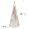 Magnet-Falt-Tanne, Design 1, Ø10cm, 22,3cm hoch, 180g/m², inkl. Tannenspitze
