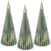 Magnet-Falt-Tannen, Design 5, Ø10cm, 22,3cm hoch, 180g/m², inkl. Tannenspitzen, 3 Stück