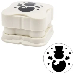 Magnet-Stanzer, Schneemann, 3,3cm x 3,6cm