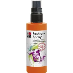 Marabu Fashion-Spray/Textil-Sprühfarbe, 100ml, rotorange