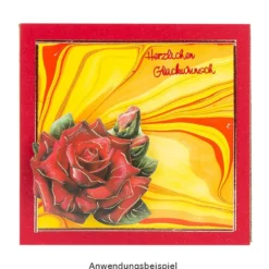 Marmorierkarten, 10 x 15 cm, 10 Bogen