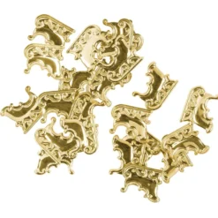 Messing Ornamente, Schlitten, 20 Stück