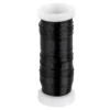 Metalldraht, 50m lang, Ø 0,3mm, schwarz