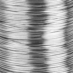 Metalldraht, 50m lang, Ø 0,3mm, silber