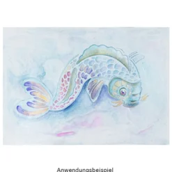 Metallic-Aquarellfarben, Sortierung 2, 6 verschiedene Farben