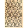Metallic-Bügeltransfer, Hintergrund, Florale Ornamente, 25cm x 34cm, gold glänzend