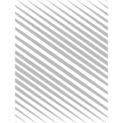 Metallic-Bügeltransfer, Hintergrund, Diagonale Streifen, 25cm x 34cm, silber glänzend