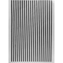 Metallic-Bügeltransfer, Hintergrund, Streifen, 25cm x 34cm, silber glänzend
