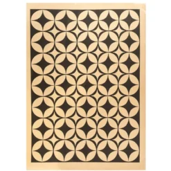 Metallic-Bügeltransfer, Hintergrund, Ornamente, 25cm x 34cm, gold glänzend