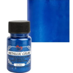 Metallic Color, azurblau, 50ml