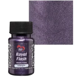 Metallic-Farbe "Royal Flash", aubergine, 50ml