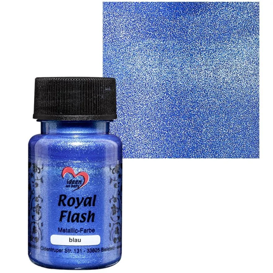 Metallic-Farbe "Royal Flash", blau, 50ml