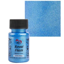 Metallic-Farbe "Royal Flash", brillantblau, 50ml
