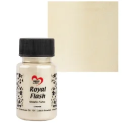 Metallic-Farbe "Royal Flash", creme, 50ml