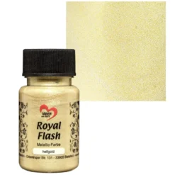 Metallic-Farbe "Royal Flash", hellgold, 50ml