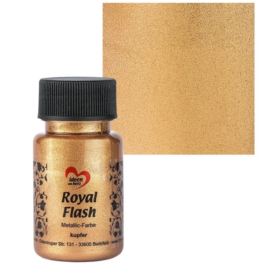 Metallic-Farbe "Royal Flash", kupfer, 50ml