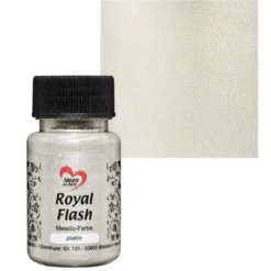 Metallic-Farbe "Royal Flash", platin, 50ml