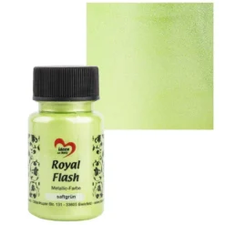 Metallic-Farbe "Royal Flash", saftgrün, 50ml