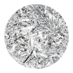 Metallic-Flakes, 2 Dosen mit je 3g, silber