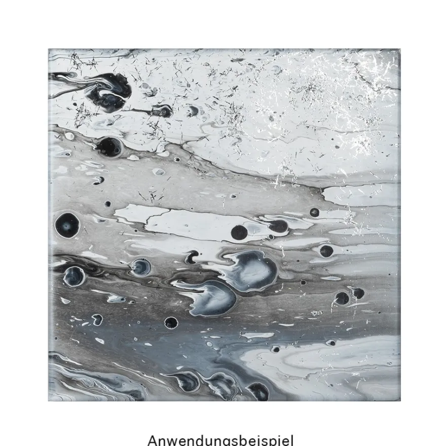 Metallic-Flakes, 2 Dosen mit je 3g, silber