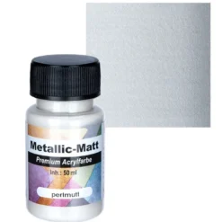 Metallic-Matt, Premium Acrylfarbe, perlmutt, 50ml