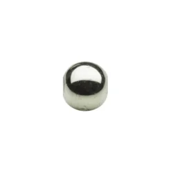 Metallic-Perlen, Ø6 mm, 100 Stück, antik-olive