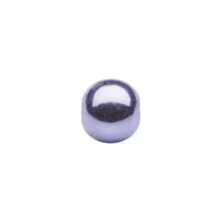 Metallic-Perlen, Ø6 mm, 50 Stück, violett