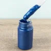 Metallic Relief, Schablonier-Creme, blau, 90ml