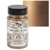 Metallic Relief, Schablonier-Creme, champagner, 90ml
