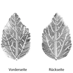 Metall-Ornamente, Blatt 3, 5,5cm x 3,5cm, silber, 10 Stück