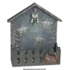 Metall-Ornamente, Design 47, Ø 3,5cm, silber, 12 Stück