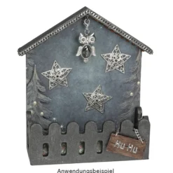 Metall-Ornamente, Design 47, Ø 3,5cm, silber, 12 Stück
