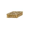 Metall-Ornamente, Design 11, 4,6cm x 3cm, hellgold, 15 Stück