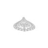 Metall-Ornamente, Design 33, 6,4cm x 4,1cm, silber, 9 Stück